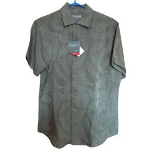 Denver Hayes Men's Luxe Olive Button Up Shirt